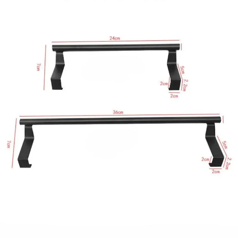 Over Cabinet Stainless Steel Towel Rack