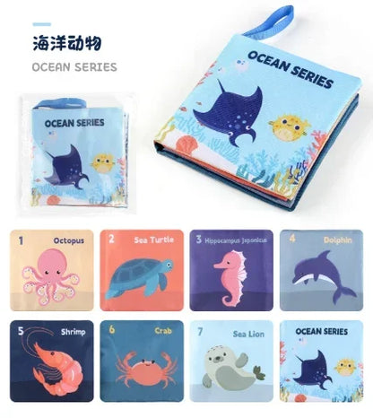 Soft Cloth English Baby Book