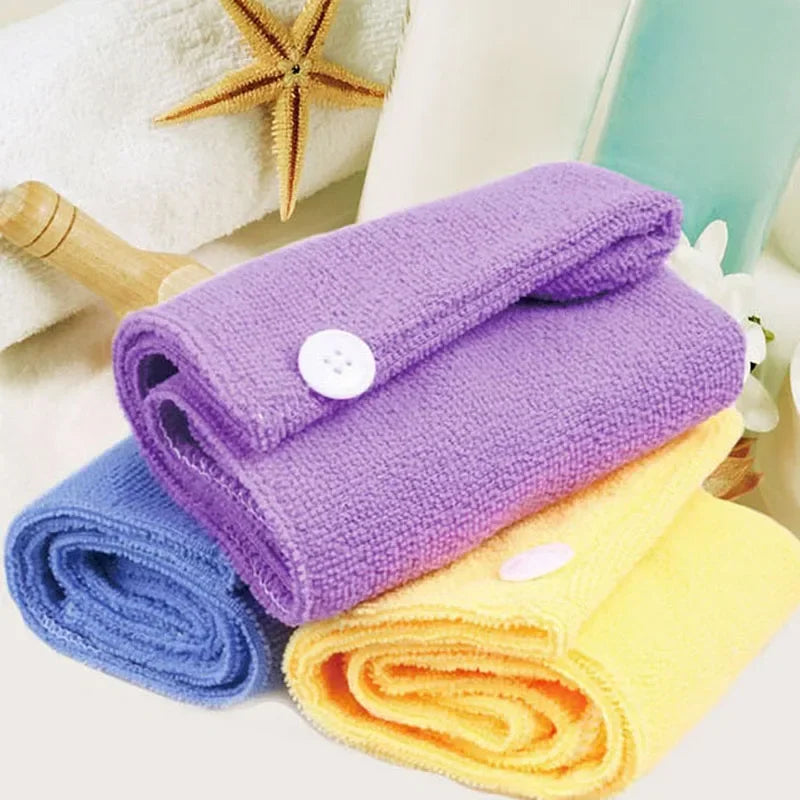 Microfibre Quick-Dry Hair Towel Wrap