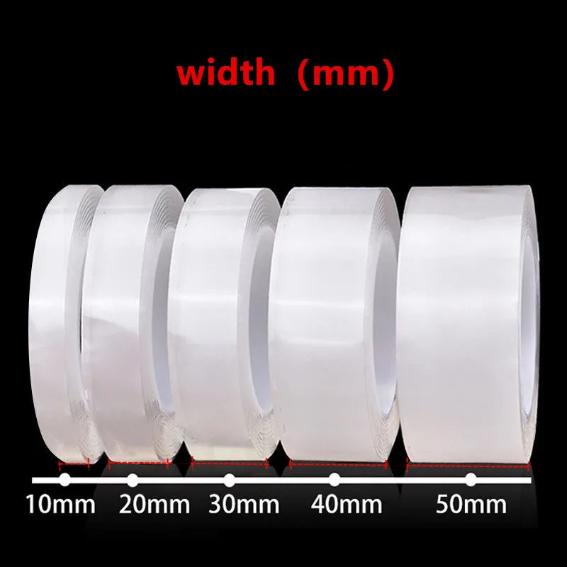 Reusable Double-Sided Nano Adhesive Tape