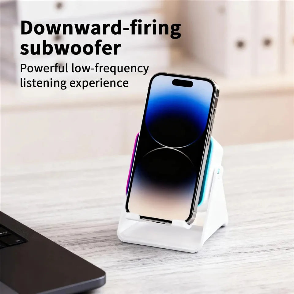 Magnetic Bluetooth Speaker Phone Stand