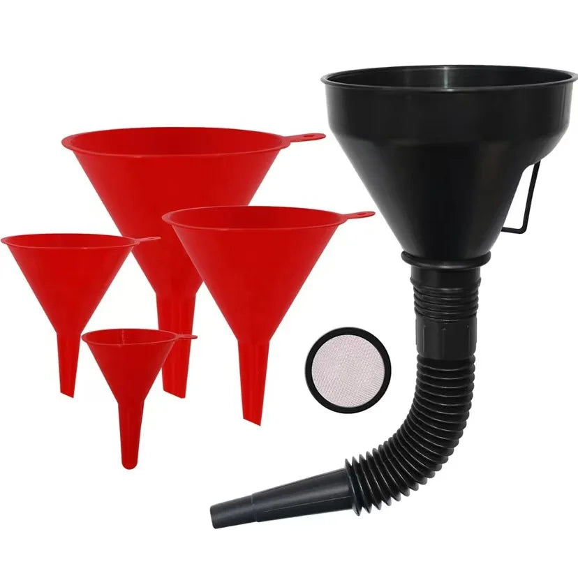 Multi-Purpose Automotive Funnel Set