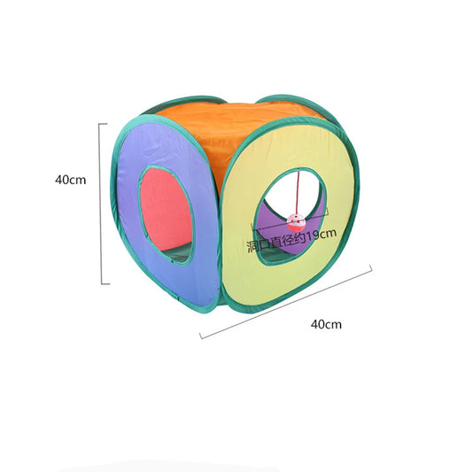 Cat Tunnel & Interactive Toy Set