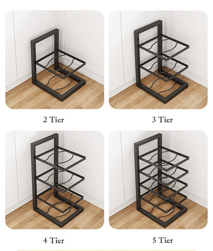 Adjustable Pot & Pan Organizer Rack