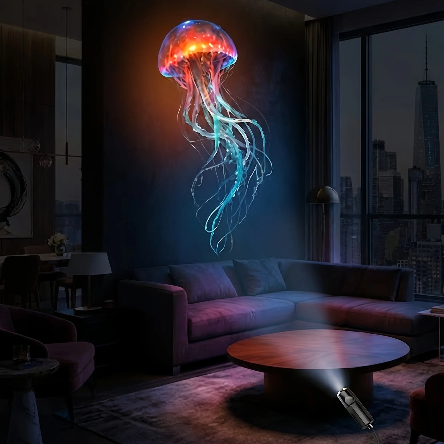 Marine Life Projection Night Light