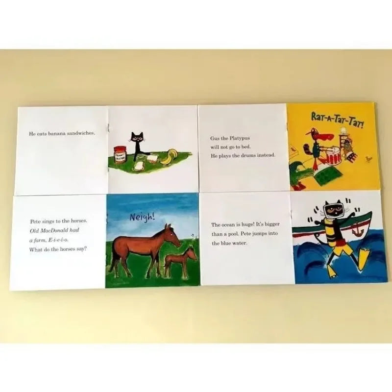 Pete the Cat English Picture Story Book