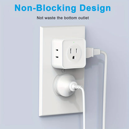 5-Way Wall Outlet Extender