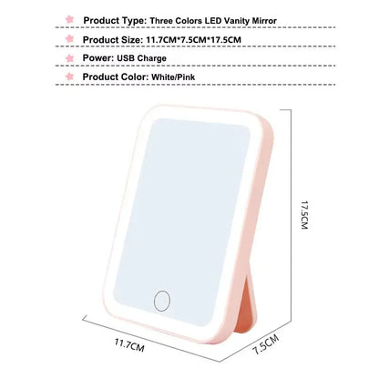 LED Touch Makeup Vanity Mirror