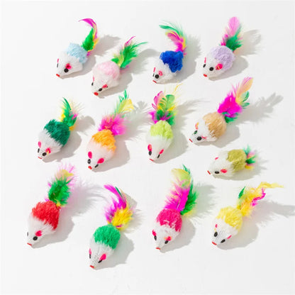 Pet Cat Rabbit Fur Mouse Toy