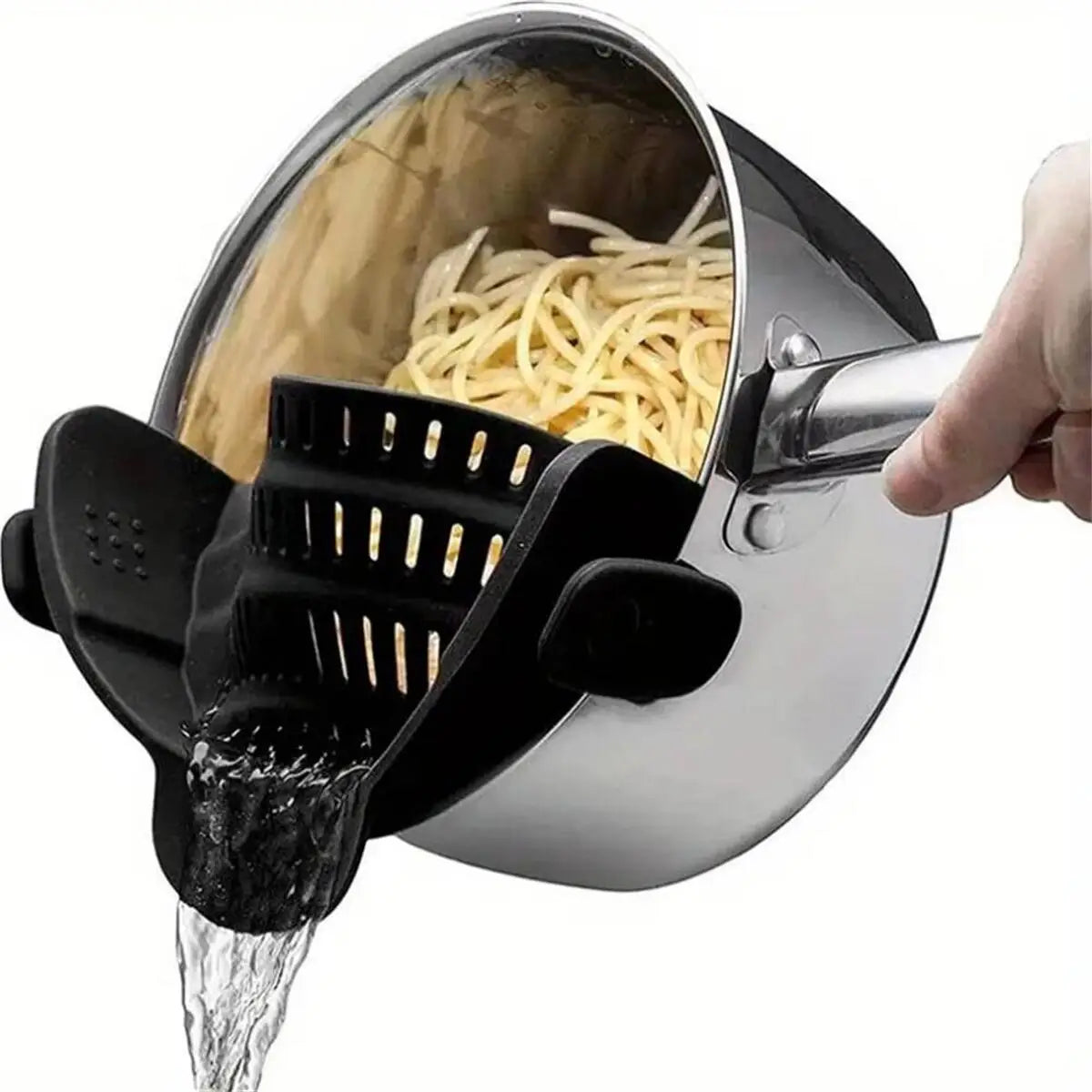 Adjustable Silicone Kitchen Colander Clip