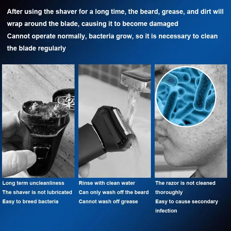 Braun Shaver Cleaning Solution Cartridge