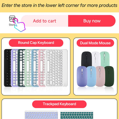 Backlit Bluetooth Keyboard & Mouse Set