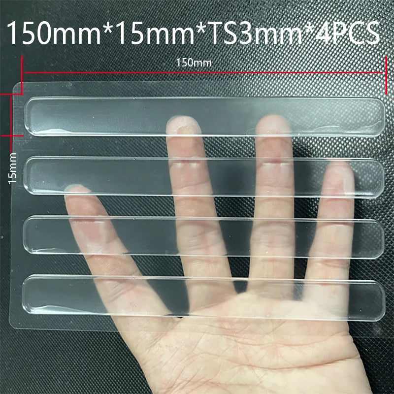 Clear Self-Adhesive Silicone Bumper Pads