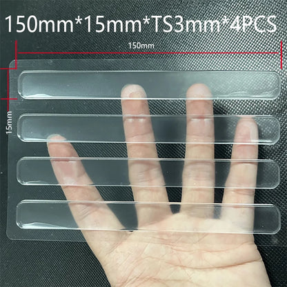 Clear Self-Adhesive Silicone Bumper Pads