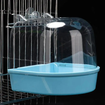 Hanging Bird Bath Box for Parrots