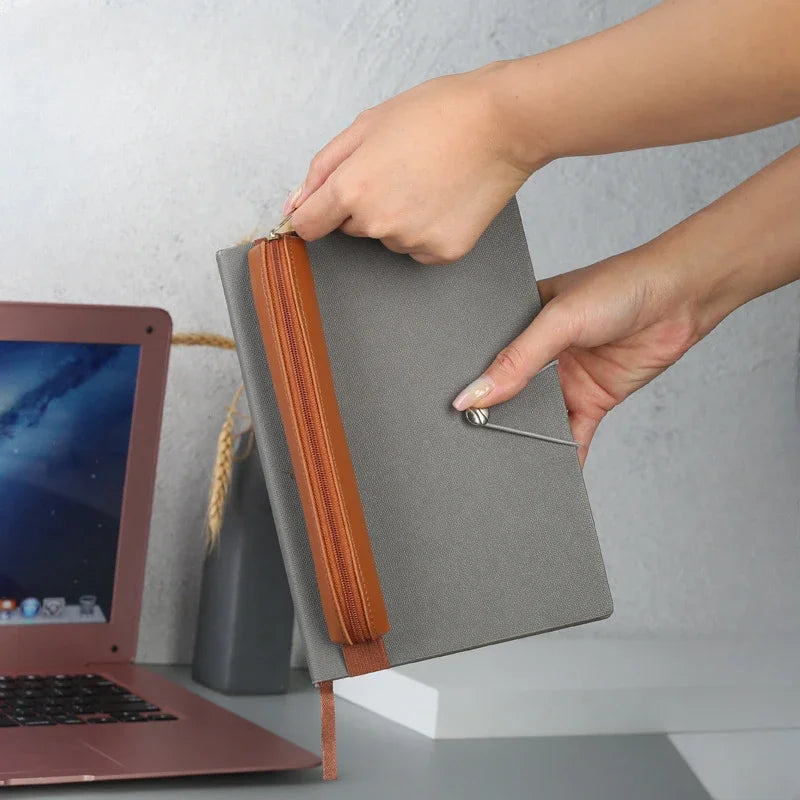 Leather Pen Holder Strap Pouch