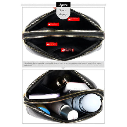 Women’s Genuine Cowhide Leather Crossbody Messenger Bag