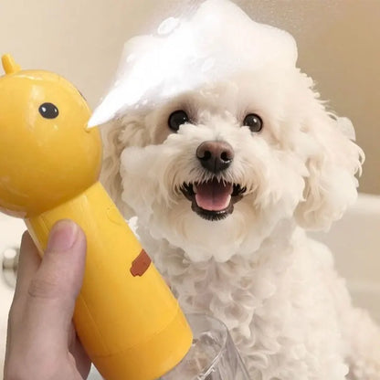 Electric Pet Bath Bubble Machine