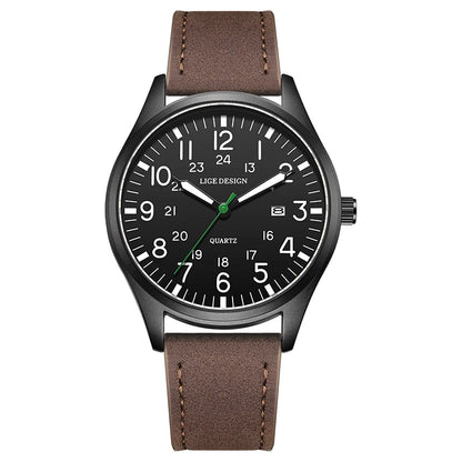 Men's Military Sports Quartz Watch with Nylon Strap
