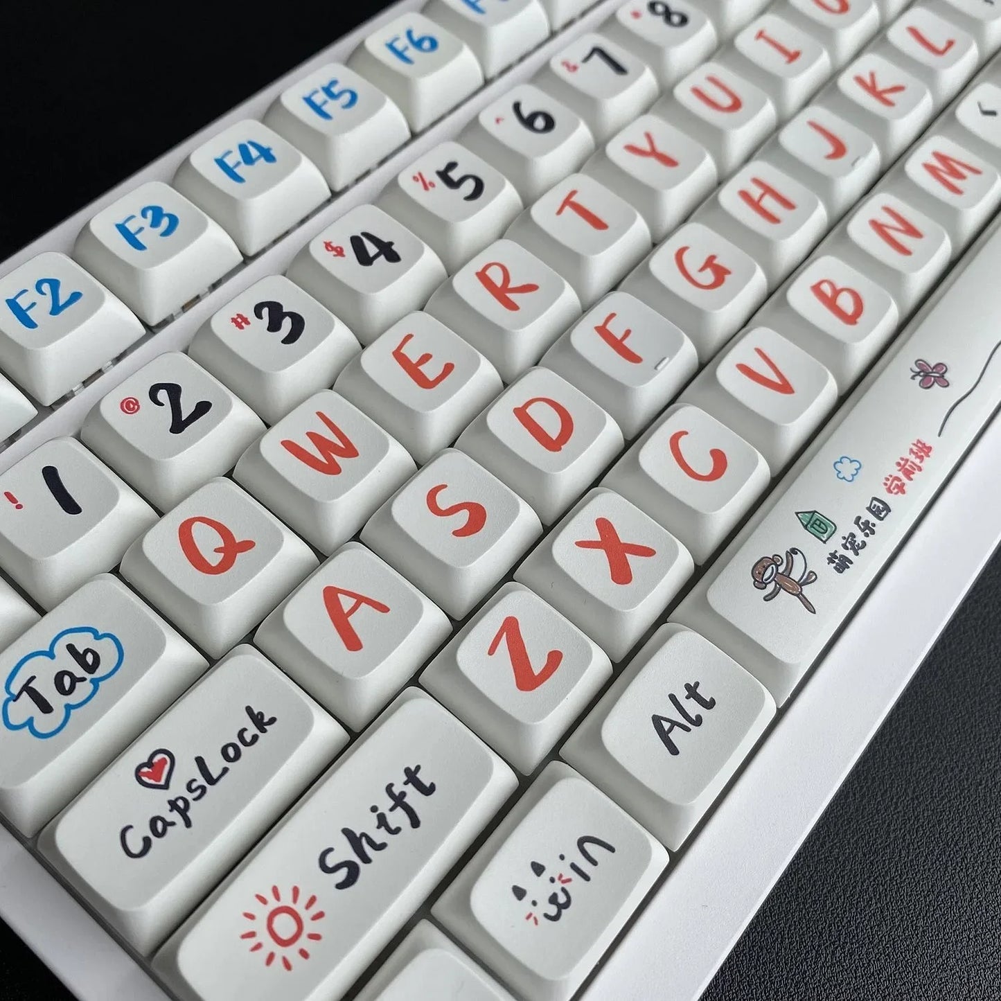126-Key Graffiti PBT Keycap Set