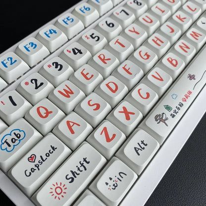 126-Key Graffiti PBT Keycap Set