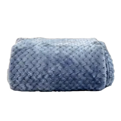 Soft Plaid Pet Blanket