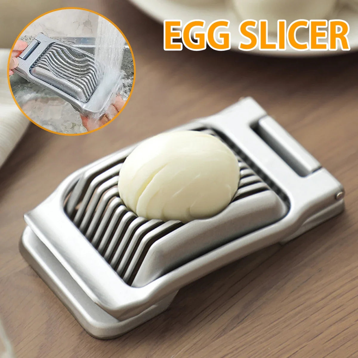Heavy Duty Aluminium Egg Slicer