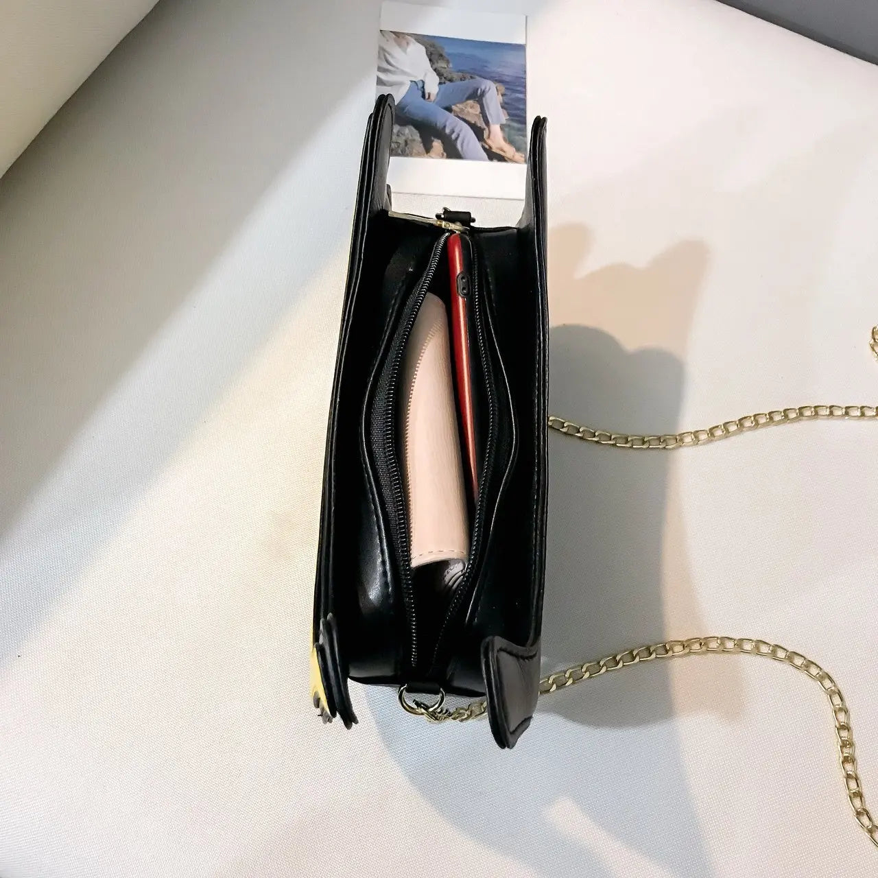 Banana Shape Crossbody Messenger Bag