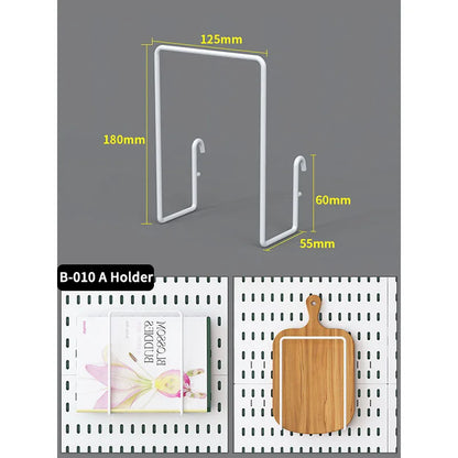 Adjustable Desktop Pegboard Organizer
