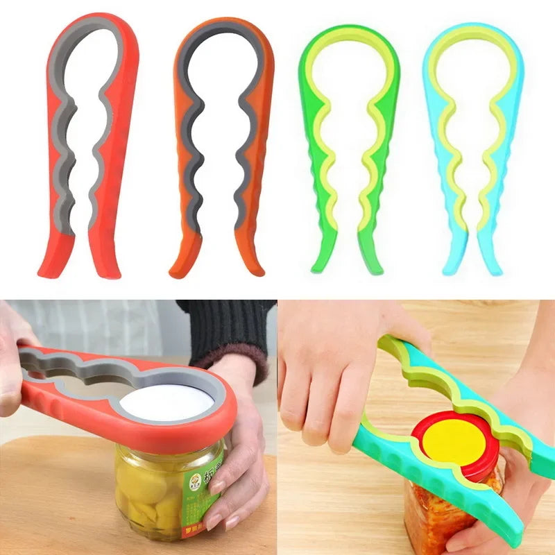 Multi-Purpose Lid Opener for Jars, Bottles & Screw Caps