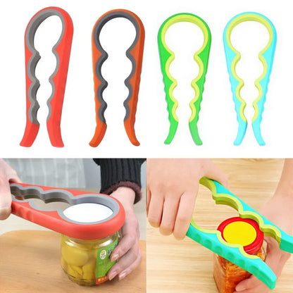 Multi-Purpose Lid Opener for Jars, Bottles & Screw Caps