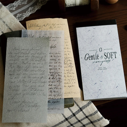 Vintage Gentle Soft Memo Paper Pack