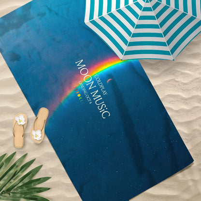 Moon Music Inspired Quick-Dry Beach Towel