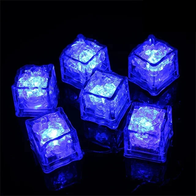 LED Reusable Light Up Ice Cubes