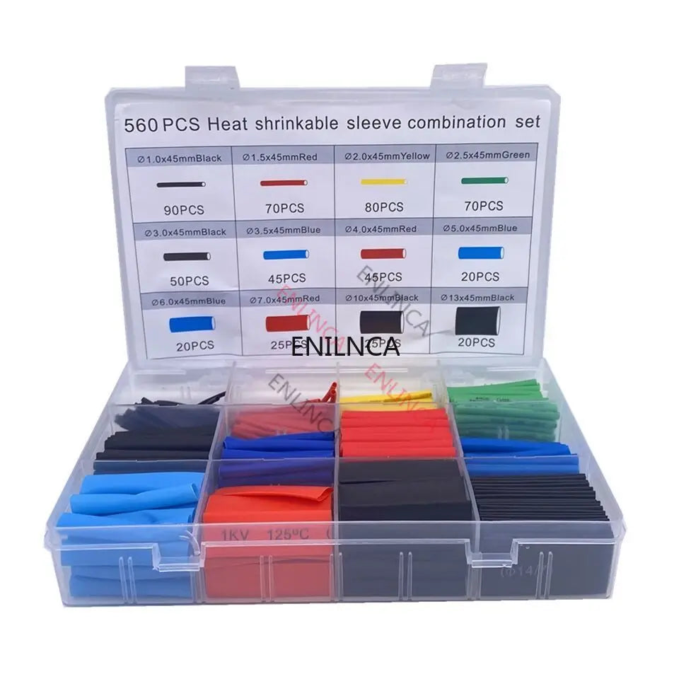 Heat Shrink Tubing Assortment Kit