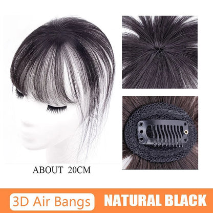 Synthetic Hair Bangs Extension