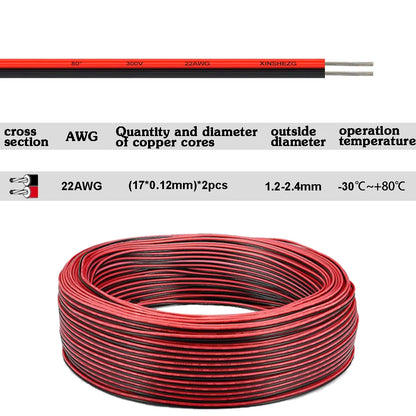 22AWG LED Extension Cable Wire