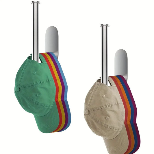 1/2Pcs Stainless Steel Cap Hanger
