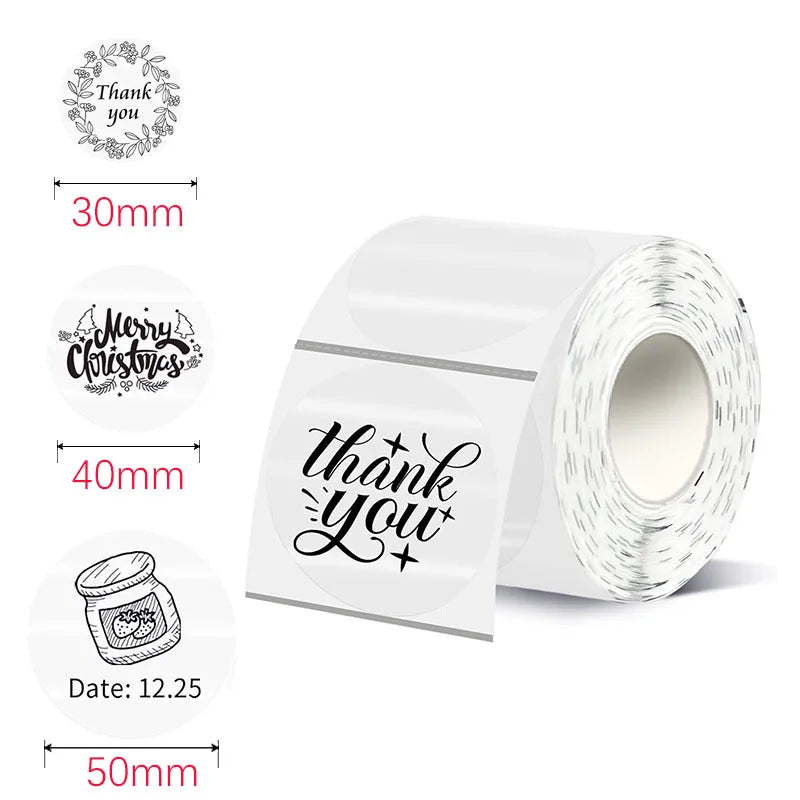 Transparent Thermal Label Roll