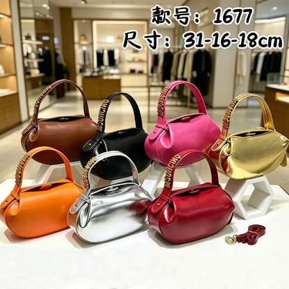 French Bread Stick Bag – Mini Tube Shoulder Handbag