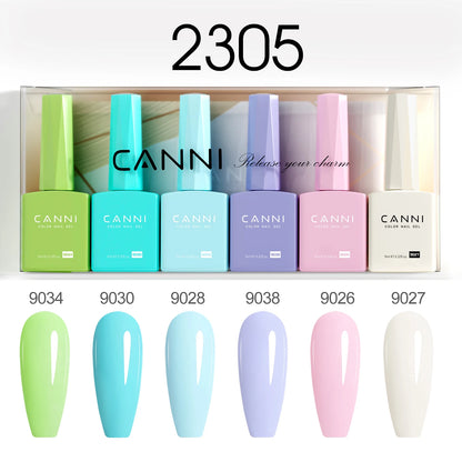 CANNI HEMA FREE Nail Gel Polish Set Semi Permanent