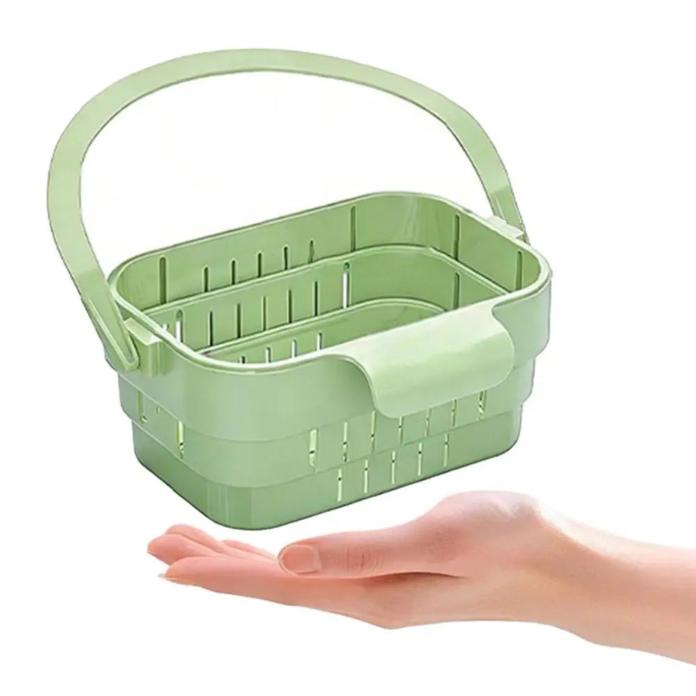 Foldable Sink Drain Basket Organizer