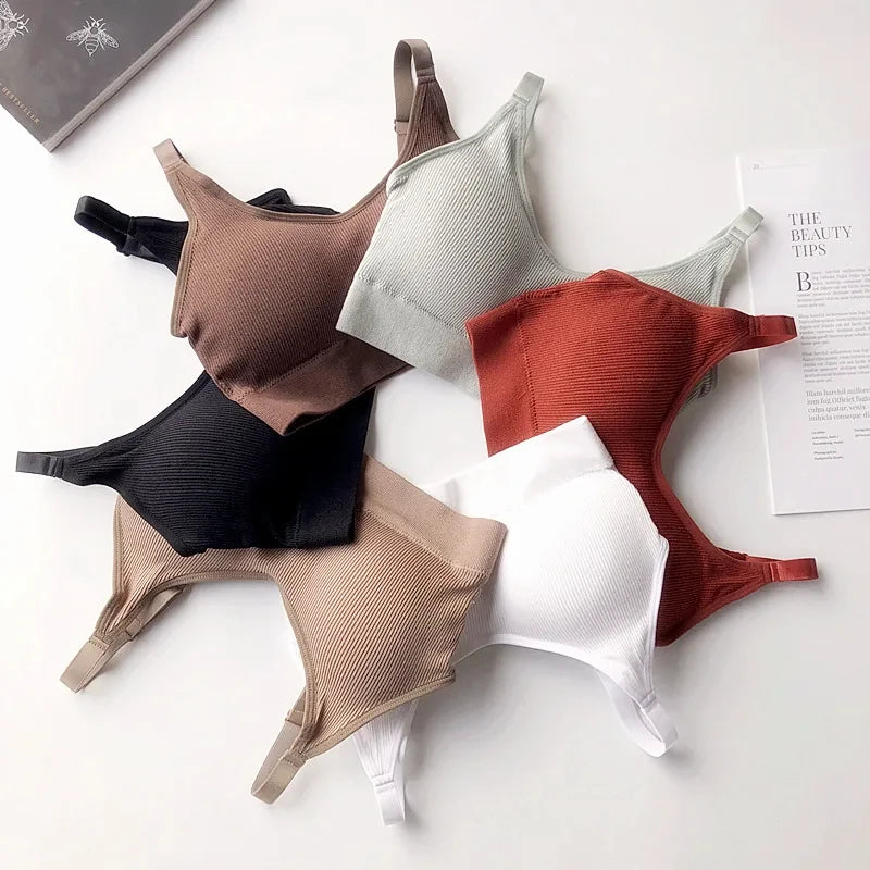 Women's Strapless Cotton Bandeau Bra