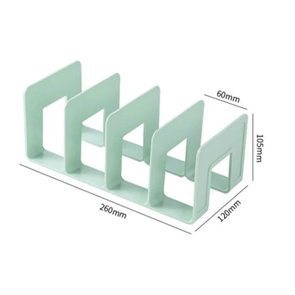 Multi-Compartment Book Organizer