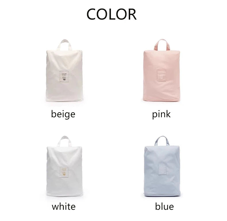 Portable Waterproof Travel Shoe Organizer Bag