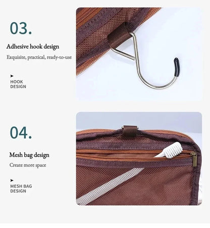 Leather Toiletry Bag