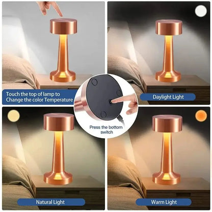 USB Rechargeable Touch LED Desk Lamp