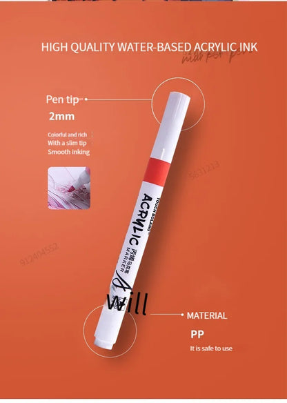 Acrylic Paint Marker Set