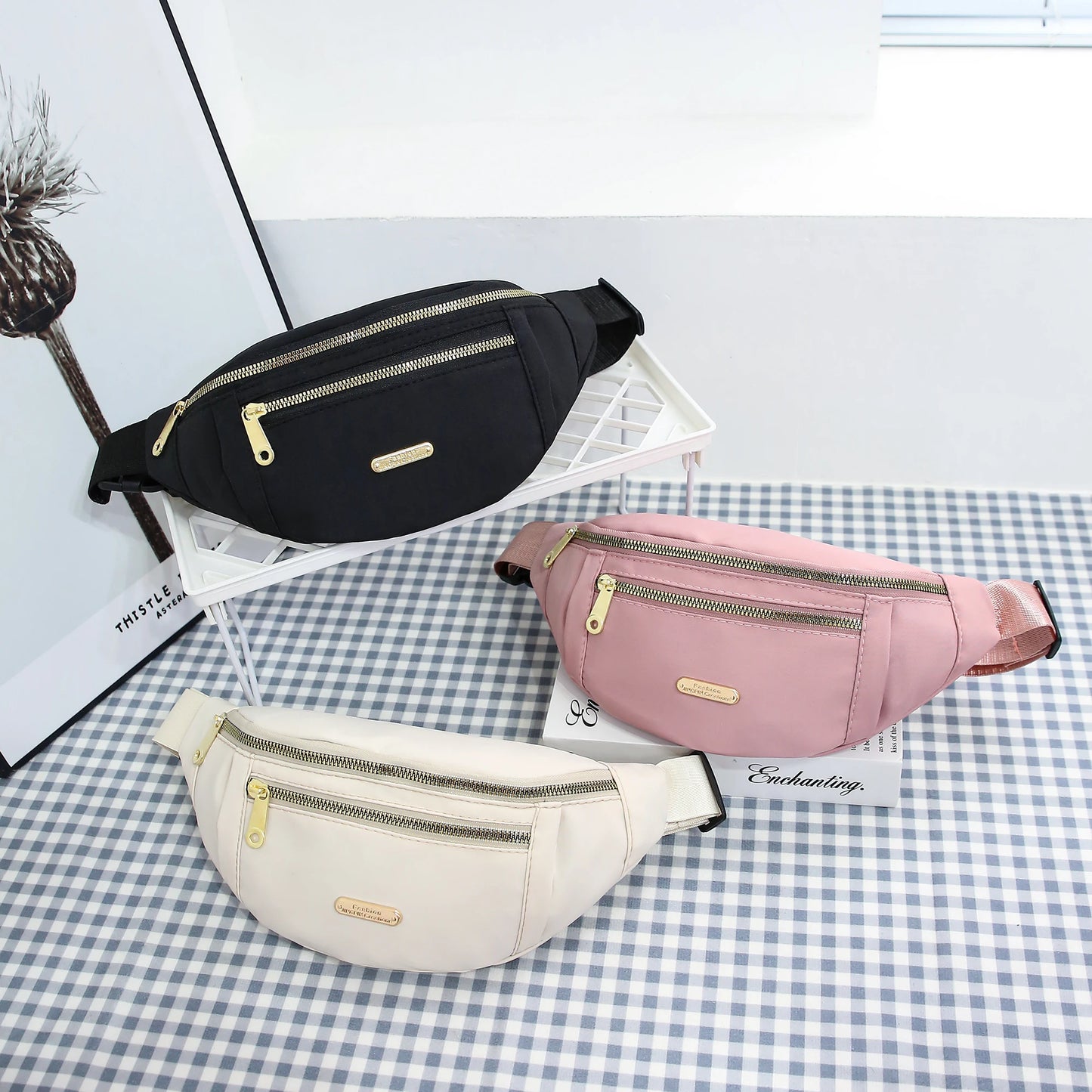 Multi-Layer Sports Waist Bag