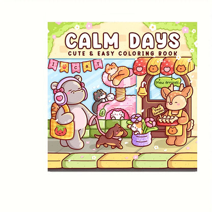 Cutie Style Adult Coloring Book